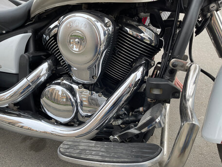 2008 Kawasaki VN900 Vulcan, белый, 499000 рублей, вид 5