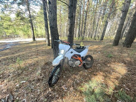 2025 Kayo Basic TT125EM, белый, 95000 рублей, вид 3
