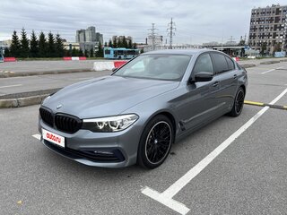2017 BMW 5 серии 520i VII (G30/G31/G38), серый, 2850000 рублей, вид 3