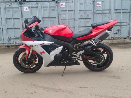 2003 Yamaha YZF-R1, красный, 599000 рублей, вид 2
