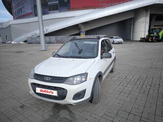 2017 Lada (ВАЗ) Kalina Cross II, белый, 538000 рублей, вид 2
