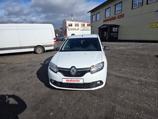 2017 Renault Logan II, белый, 850000 рублей, вид 1