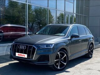 2019 Audi Q7 45 TDI II (4M) Рестайлинг, серый, 5900000 рублей, вид 1