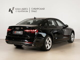 2021 Audi A4 40 TFSI V (B9) Рестайлинг, чёрный, 3429500 рублей, вид 3