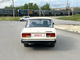 1993 Lada (ВАЗ) 2107, белый, 75000 рублей, вид 5