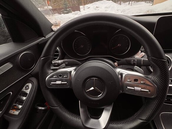 2020 Mercedes-Benz C-Класс 180 IV (W205) Рестайлинг, чёрный, 2800000 рублей - вид 4