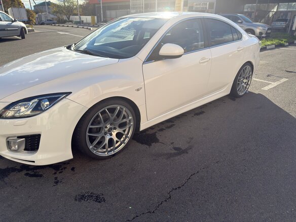 2008 Mazda 6 II (GH), белый, 1000000 рублей - вид 6