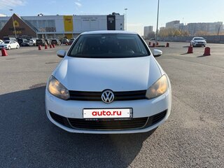 2011 Volkswagen Golf VI, белый, 680000 рублей, вид 1