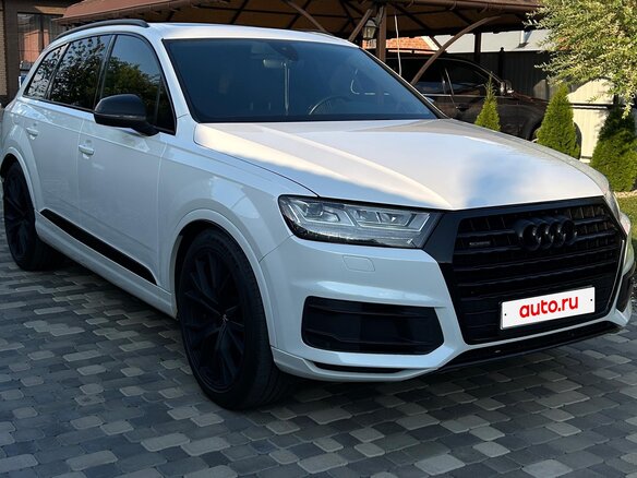 2017 Audi Q7 II (4M), белый, 4570000 рублей - вид 5