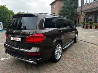 2014 Mercedes-Benz GL-Класс 400 II (X166), коричневый, 3650000 рублей, вид 2