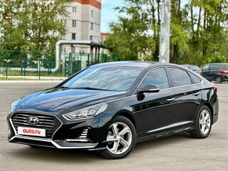 2019 Hyundai Sonata VII (LF) Рестайлинг, чёрный, 1990000 рублей, вид 4