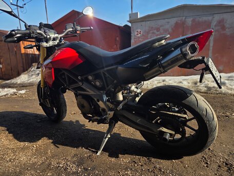2009 Aprilia Dorsoduro 750, красный, 500000 рублей, вид 5