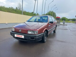 1991 Volkswagen Passat B3, пурпурный, 110000 рублей, вид 3
