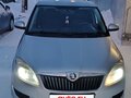 2013 Skoda Fabia II Рестайлинг, серебристый, 420000 рублей