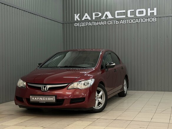 2006 Honda Civic VIII, красный