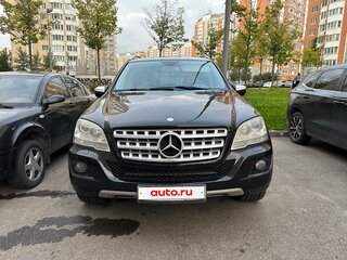 2008 Mercedes-Benz M-Класс 350 II (W164) Рестайлинг, чёрный, 1250000 рублей, вид 1