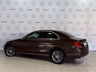 2015 Mercedes-Benz C-Класс 180 IV (W205), коричневый, 1920000 рублей, вид 2