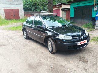 2008 Renault Megane II Рестайлинг, чёрный, 700000 рублей, вид 2