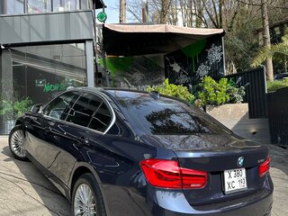2017 BMW 3 серии 318i VI (F3x) Рестайлинг, синий, 1900000 рублей, вид 4