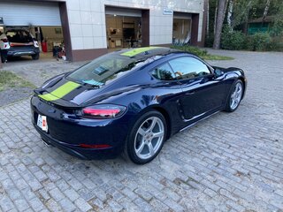 2020 Porsche Cayman T III 718 (982), синий, 7200000 рублей, вид 2
