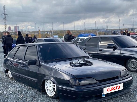 2007 Lada (ВАЗ) 2114, чёрный, 150000 рублей - вид 10
