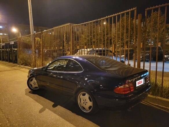 1997 Mercedes-Benz CLK-Класс 200 I (W208), синий, 475000 рублей - вид 15