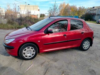 2007 Peugeot 206, красный, 410000 рублей, вид 5