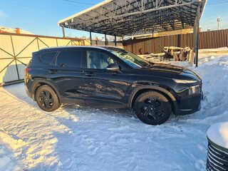 2021 Hyundai Santa Fe IV Рестайлинг, чёрный, 3975000 рублей, вид 5