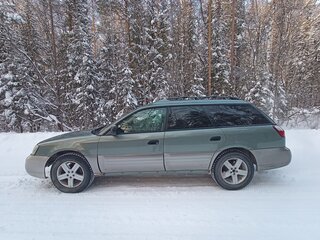 2003 Subaru Outback II, зелёный, 400000 рублей, вид 3