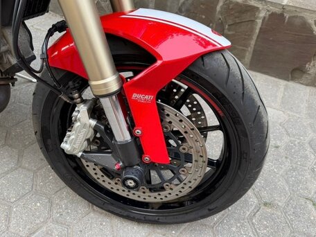2013 Ducati Monster 1100, красный, 610000 рублей, вид 4