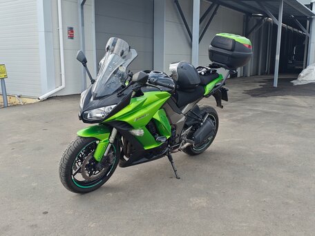 2011 Kawasaki Z 1000SX, зелёный, 765000 рублей, вид 3