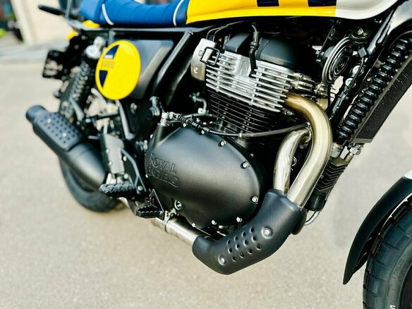 2026 Royal Enfield Bear 650, жёлтый - вид 8