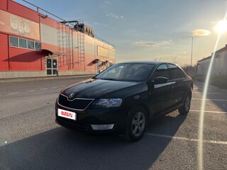 2014 Skoda Rapid I, чёрный, 850000 рублей, вид 1
