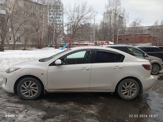 2013 Mazda 3 II (BL) Рестайлинг, белый, 800000 рублей, вид 4