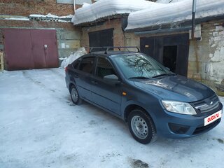 2014 Lada (ВАЗ) Granta I, серый, 425000 рублей, вид 3