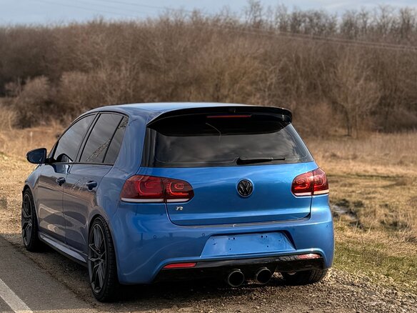 2012 Volkswagen Golf R VI, синий, 1570000 рублей - вид 18