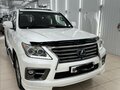 2014 Lexus LX 570 III Рестайлинг, белый, 5800000 рублей - вид 5