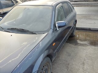 2001 Mazda 323 VI (BJ) Рестайлинг, синий, 90000 рублей, вид 5
