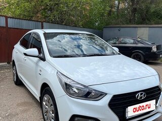 2019 Hyundai Solaris II, белый, 1450000 рублей, вид 3