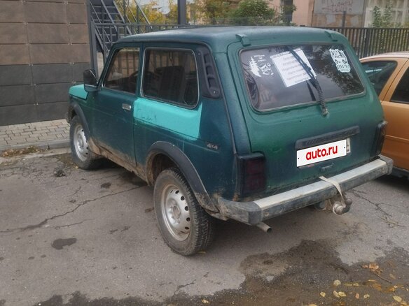 1998 Lada (ВАЗ) 2121 (4x4) I Рестайлинг, синий, 60000 рублей - вид 2
