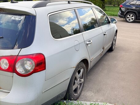2007 Volkswagen Passat B6, серебристый, 400000 рублей, вид 4