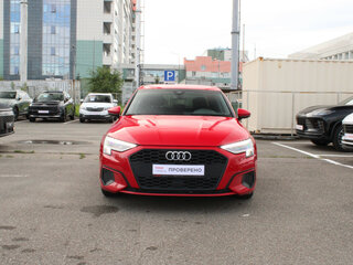 2021 Audi A3 35 TFSI IV (8Y), красный, 2345000 рублей, вид 2