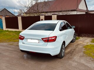 2019 Lada (ВАЗ) Vesta I, белый, 880000 рублей, вид 4