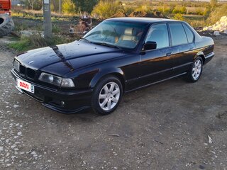 1991 BMW 7 серии 730i II (E32), чёрный, 350000 рублей, вид 1