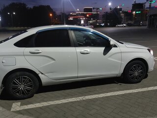 2016 Lada (ВАЗ) Vesta I, белый, 675000 рублей, вид 3
