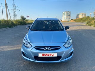 2012 Hyundai Solaris I, серый, 630000 рублей, вид 1