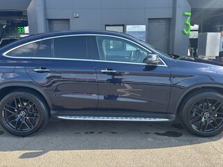 2017 Mercedes-Benz GLE Coupe 350 d I (C292), синий, 4600000 рублей, вид 4