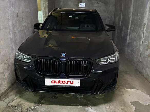 2021 BMW X3 M40i III (G01) Рестайлинг, чёрный, 7190000 рублей - вид 3