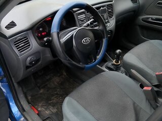 2010 Kia Rio II Рестайлинг, синий, 420000 рублей, вид 2