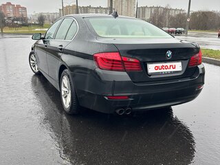 2015 BMW 5 серии 520d VI (F10/F11/F07) Рестайлинг, чёрный, 1600000 рублей, вид 4
